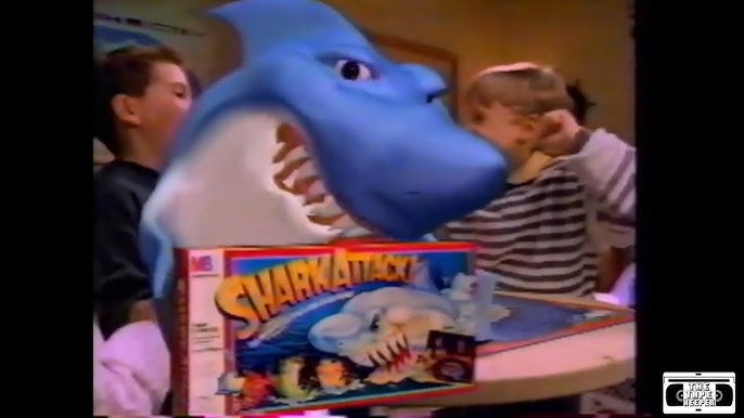 Ep. 179: Shark Attack! Board Game Review (Milton Bradley 1988) + How To  Play 