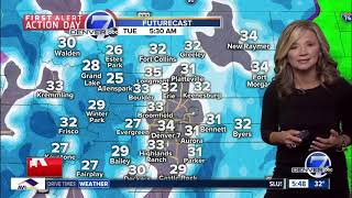 Tuesday 5:30 a.m. forecast