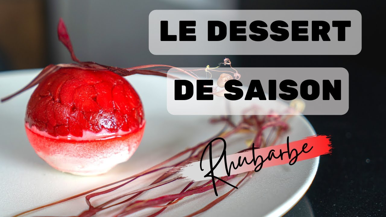 Dessert De Saison 1 La Rhubarbe Mai Youtube