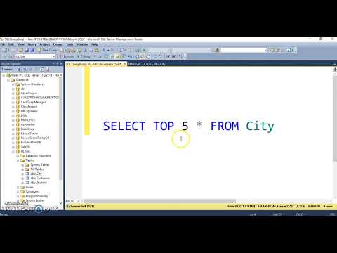 How use TOP keyword in SQL Server Database 26