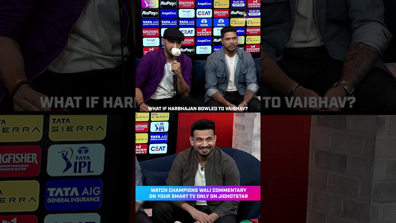 Harbhajan Singh shares his bowling strategy against Vaibhav Sooryavanshi | #TATAIPL 2026
