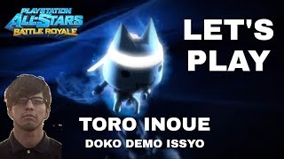 LET'S PLAY - PlayStation All-Stars: Battle Royale - Arcade Mode - Toro Inoue (Doko Demo Issyo) (PS3)