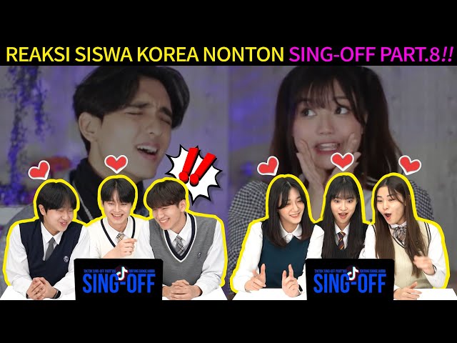 Reaksi Siswa SMA Korea Pertama Kali Lihat Reza Darmawangsa 🇮🇩🇰🇷 I SING-OFF TIKTOK SONGS PART8 class=