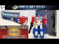 Dr. Wu DW-E04 Prime Commander (WST Optimus Prime)! "That's Just Prime!" Ep. 208!