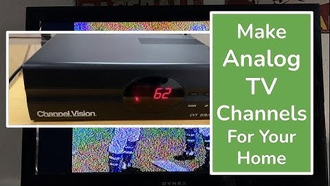 Maak uw eigen persoonlijke analoge tv-kanalen thuis | UHF tv-kanaalmodulator | Videozender