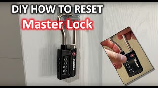 How To Change Code On A Master Lock | The DIY Guide | Ep 51