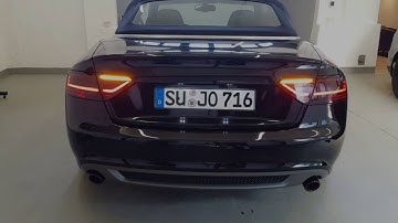 Audi A5 8T semi dynamisches Blinkermodul / semi dynamic turn signal