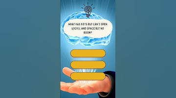 What has keys but can