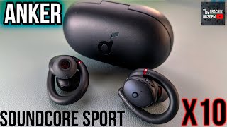 🔵Гарнитура ANKER SoundCore Sport X10 - ОБЗОР и ТЕСТЫ