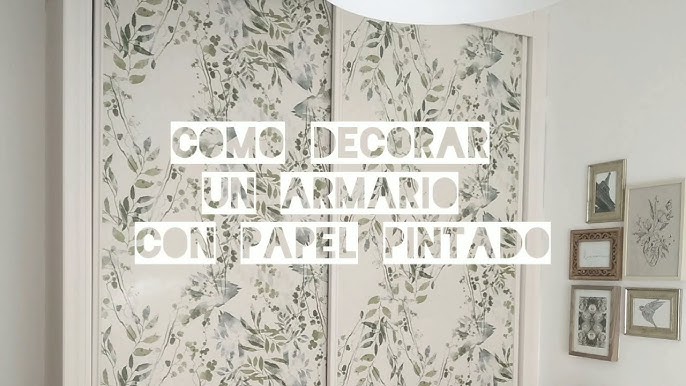 Cómo FORRAR un ARMARIO con VINILO 🎨 - Decogarden 