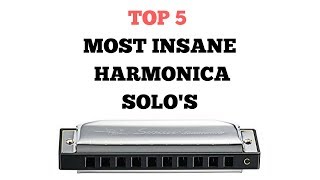 TOP 5 Best ROCK HARMONICA Solos chords