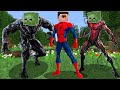 ÖRÜMCEK ADAM VE VENOM KARAKTERLERİNE DÖNÜŞTÜK 😱 - Minecraft