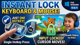 Easiest Way to Lock & Unlock Your Keyboard and Mouse (Windows 11/10)