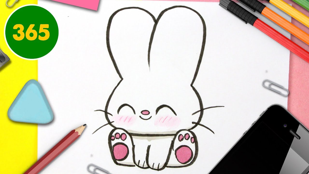 Comment Dessiner Un Lapin Kawaii Etape Par Etape Dessins Kawaii Faciles Youtube