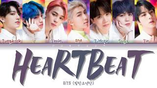 BTS (방탄소년단) - Heartbeat (Color Coded Lyrics Eng\/Rom\/Han\/가사)