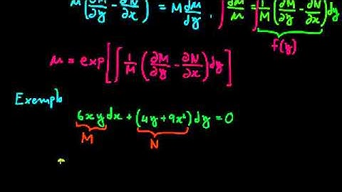 Fator integrante   YouTube