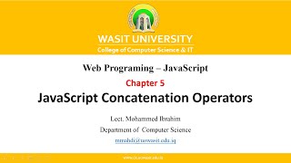 10   JavaScript Concatenation Operators