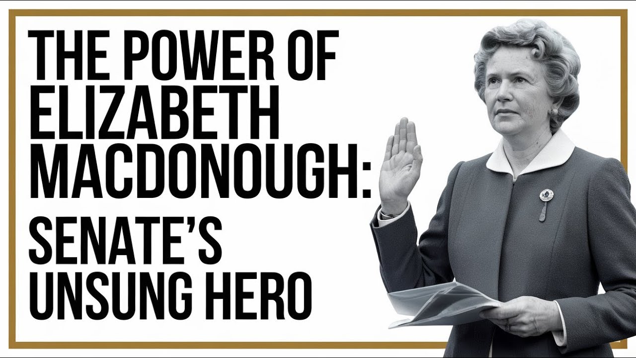 The Power of Elizabeth MacDonough: Senate's Unsung Hero