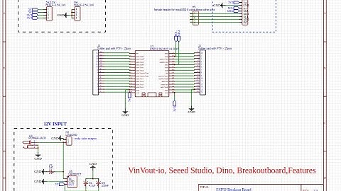 ESP32 Breakout board design