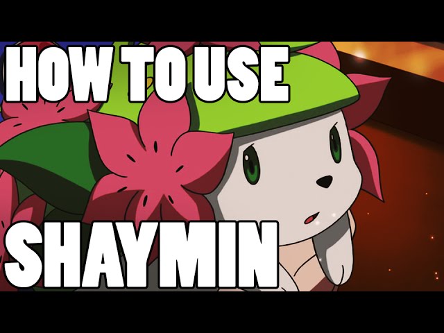 COMO USAR SHAYMIN!  Pokémon Competitivo 