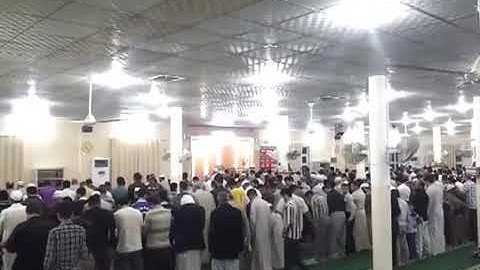 تلاوة رائعة جدا لشيخ علي في جامع الامام الشافعي صلاة العشاء