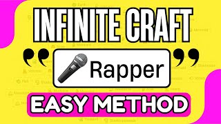 How to Make Rapper in Infinity Craft (Infinite Craft l Infinite Craft Speedrun) screenshot 4