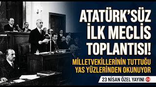 Atatürk'süz ilk meclis toplantısı! Milletvekillerinin yası yüzlerinden okunuyor...