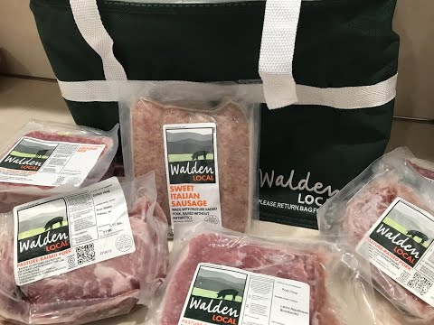 Our meat share from Walden Local Meat Co. and how we meal prep dinners for the week.