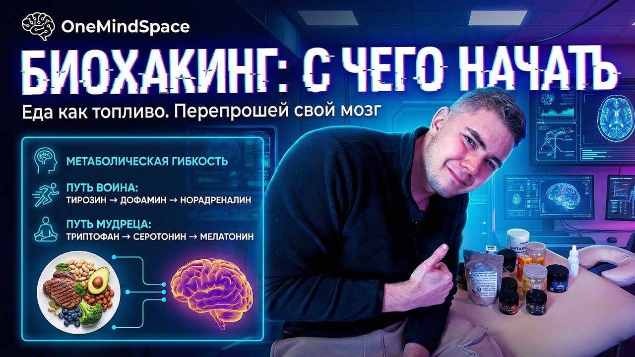 Введение в Биохакинг #1. Метаболическая гибкость и топливо организма