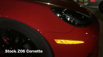 Stock Z06 Corvette vs. Turbo vtec Integra