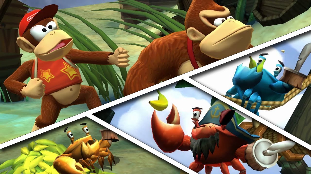 Donkey Kong Country Returns #2 - Macacos na Praia!!! 