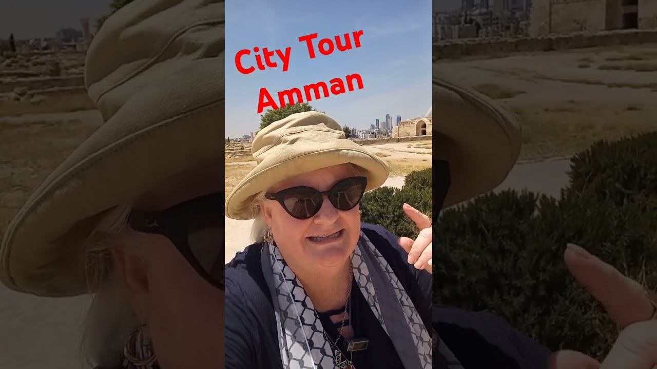 The City Tour Amman is the Citadel, Old Town & Ampitheatre @julescruisecompanion #amman #jordan