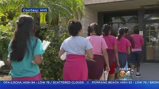 CBS4 Gets Inside Look At Homestead Facility Housing Migrant Kids