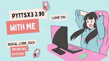 Create A Virtual Talking Friend with Just 4 Lines of Python || Digital_code_tech