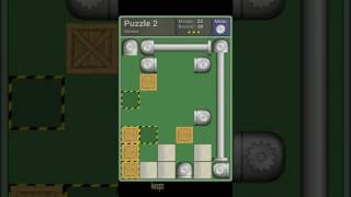 Pushing Machine (Genius) Level Puzzle 002 - Perfect Solution