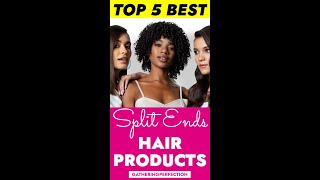 5 Best Shampoos for Split Ends 😍 #haircare #damagedhair  #beauty #hair #shorts #hairtutorial