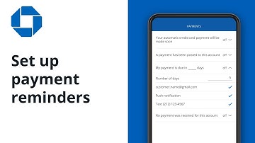 How to Setup an Alert for your Credit Card Payment | Chase Mobile® app