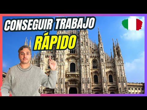 CÓMO conseguir TRABAJO RÁPIDO en ITALIA 2025 (Paso a Paso) 🇮🇹