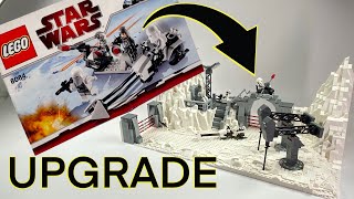 LEGO STAR WARS - Snowtrooper BATTLE PACK - SPEED BUILD MOC DIORAMA - 8084