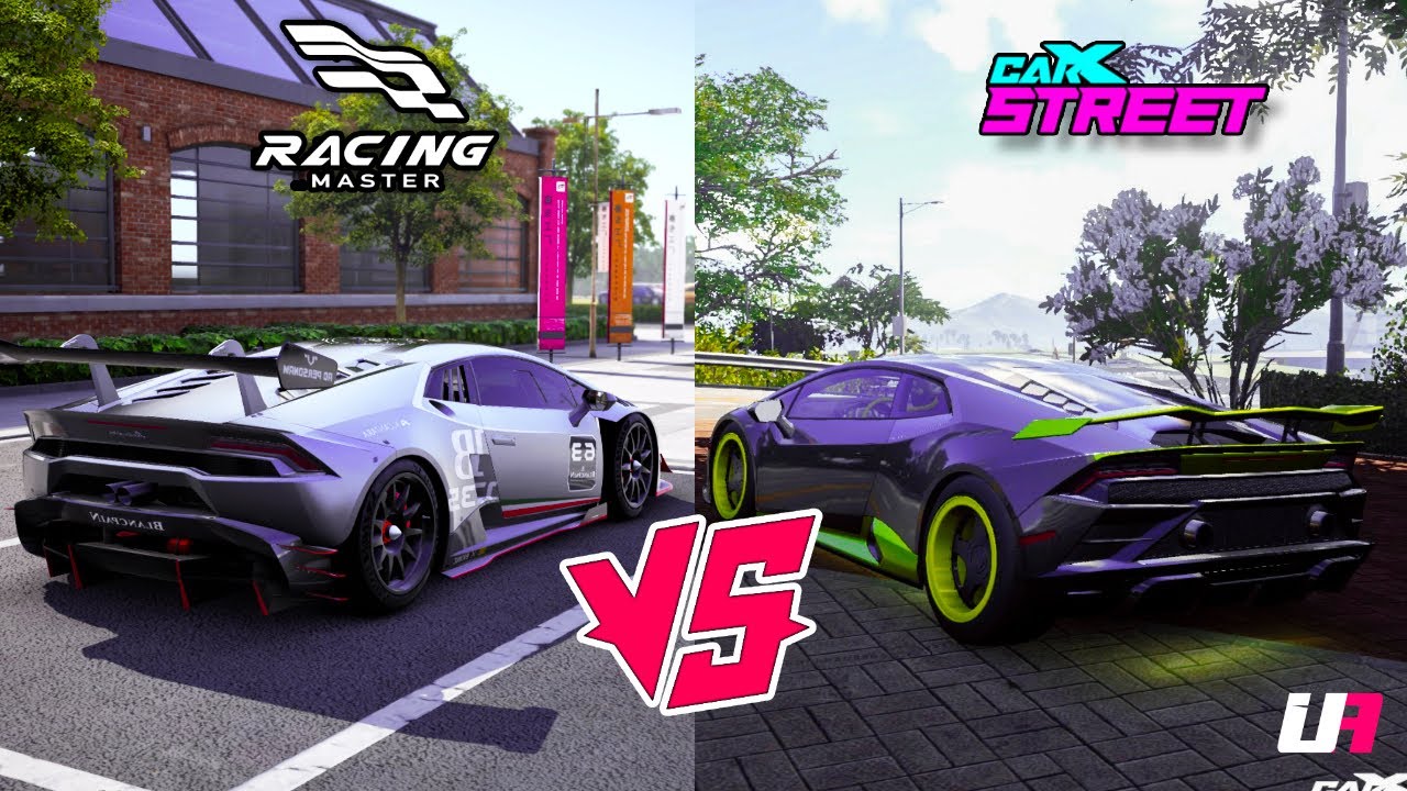 CARX STREET🔥VS🔥RACING MASTER 👀 [LAMBORGHINI HURACAN] - YouTube