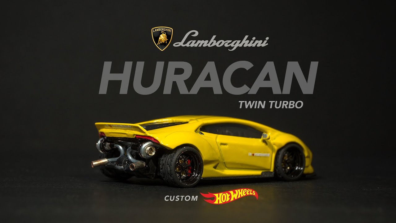 Lamborghini Huracan Liberty Walk Twin Turbo Custom Hot Wheels Youtube