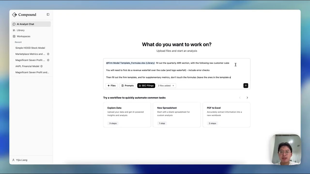 Use Compound to fill out templates