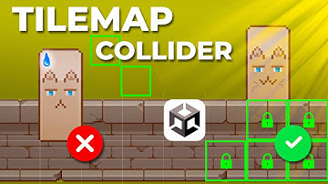 Как добавить коллайдер на Tilemap в Unity 2D | [часть 3 - Tilemap Collider и Composite Collider]