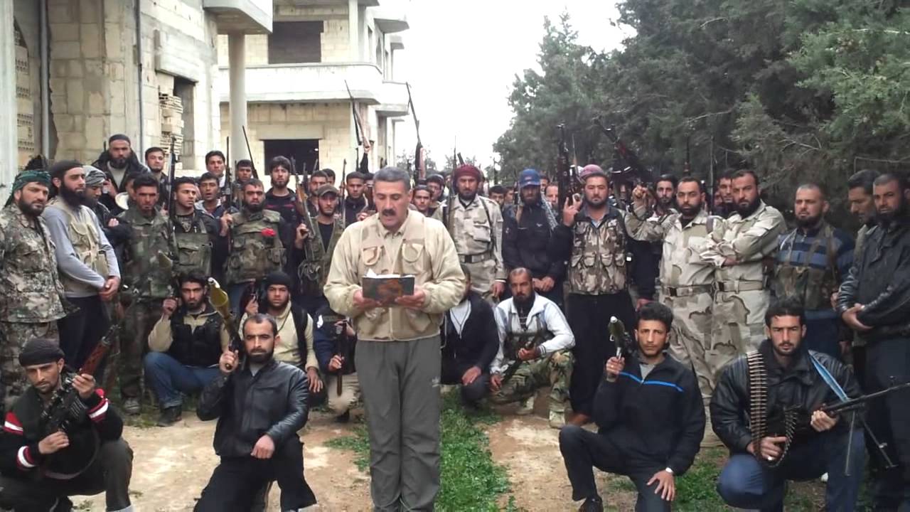 بيان تشكيل المجلس العسكري الجديد في دير بعلبة في حمص الحائز على موافقة أغلبية المقاتلين والمؤلف من 8 كتائب24-3-2013