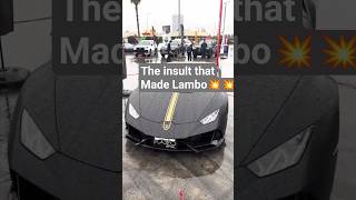 The Insult That Built Lamborghini 🏎️🔥