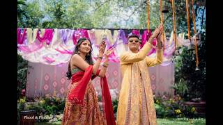 Colorful Haldi Ceremony | Modern Gujarati Decor | Nature Knots, Bangalore | Phool & Pheras screenshot 4