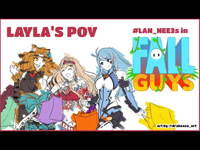 【Fall Guys】Jatuh Lagi dan Lagi Bersama #LAN_NEE3s【NIJISANJI ID | Layla, Nara, Azura】のサムネイル