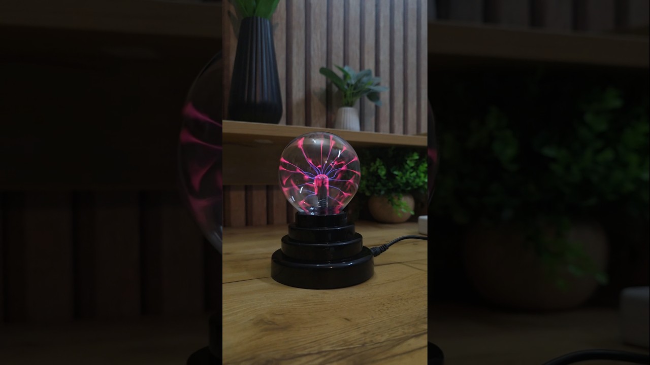 Plasma Ball Desk Decor