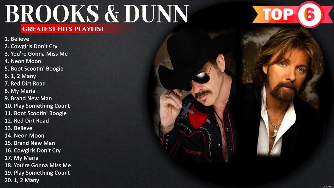 Brooks & Dunn Greatest Hits Playlist 🎶 Best Songs Of Brooks & Dunn 2020