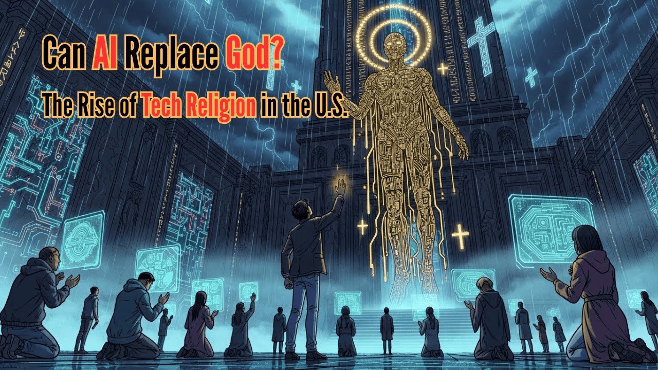 Can AI Replace God. | The Rise of Tech Religion in the U.S.